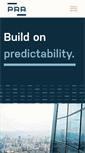 Mobile Screenshot of pra-consulting.com